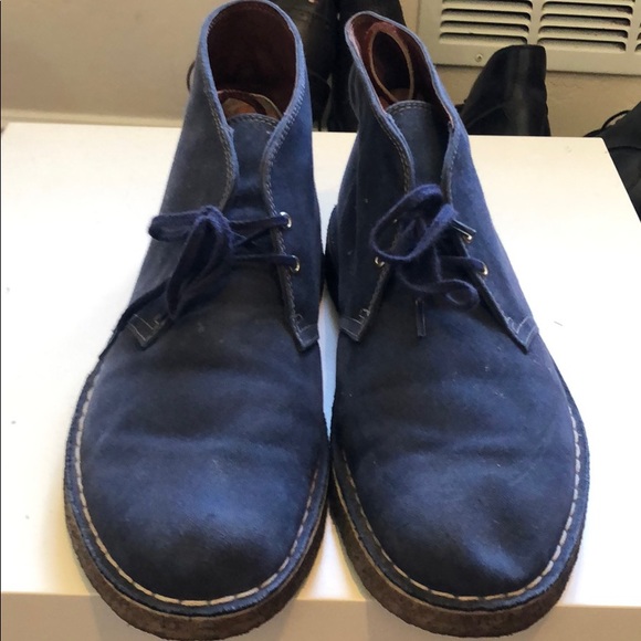 Clark’s Blue Chukka Boot - Picture 2 of 4